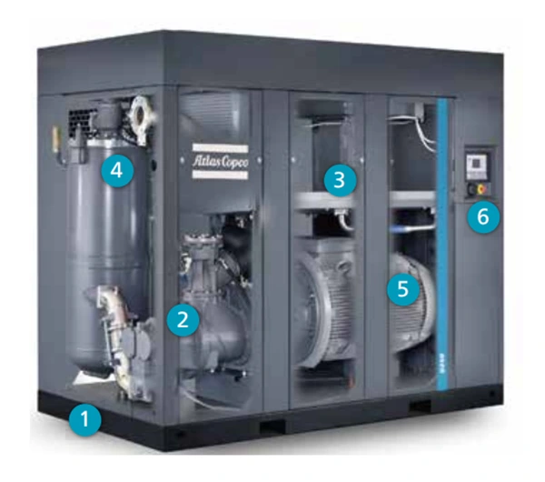 Sådan fjerner du fejllyset på en skrueluftkompressor